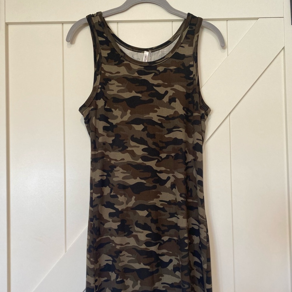 Camo Tank Dress